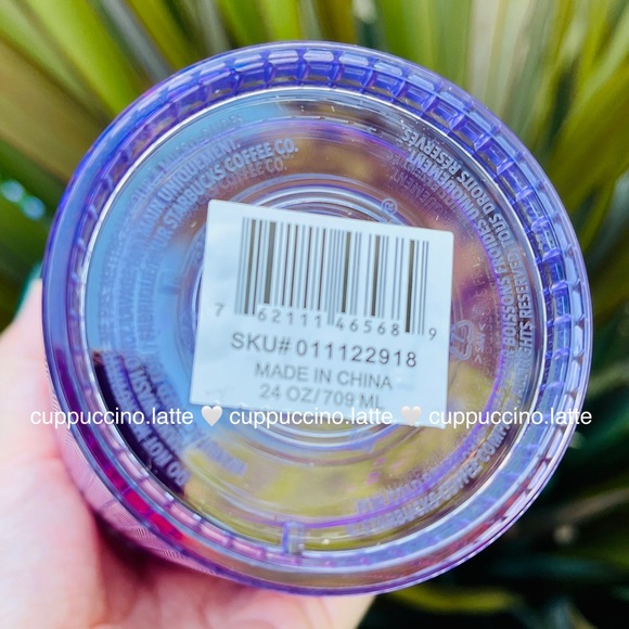 ✨NEW✨Starbucks Berry Purple Grid Ombre Tumbler - Picture 7 of 7